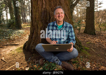Naturalist, author and broadcaster Mark Carwardine. Stock Photo