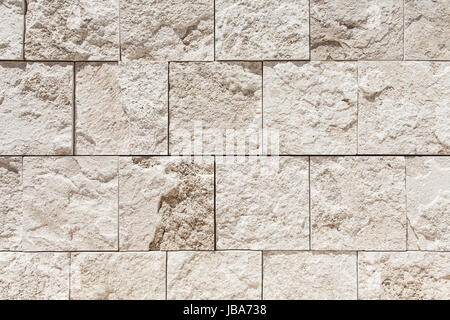 Travertino Marble on this white wall background Stock Photo