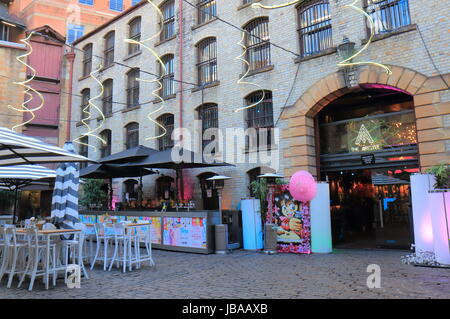 The Rocks historical architecture district in Sydney Australia Stock Photo