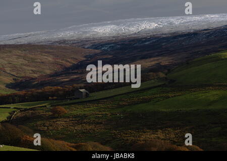 Autumn hills in Lancashire Stock Photo