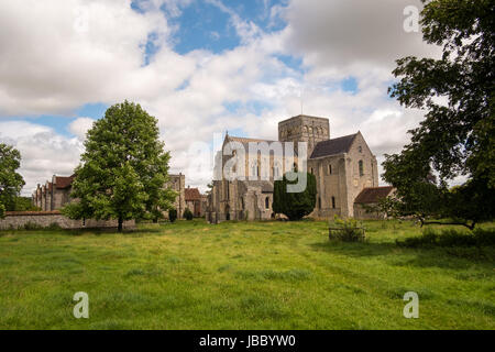 The Hospital of St, cross and Almshouse of noble poverty in Hampshire United Kingdom. Stock Photo