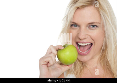 Eat fresh fruits, stay healthy Stock Photo - Alamy