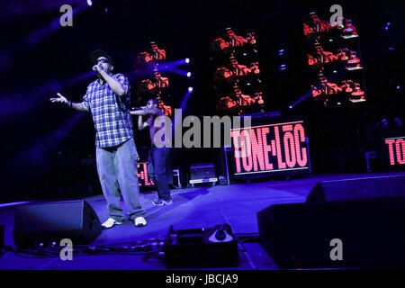 Sydney, NSW, Australia. 9th June, 2017. Tone Loc performing at the I Love the 90's Tour at Qudos Bank Arena Sydney Credit: Christopher Khoury/Australian Press/ZUMA Wire/Alamy Live News Stock Photo