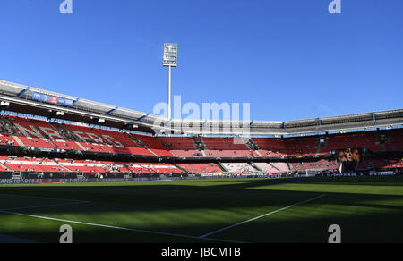 Nuremberg, Germany. 10th June, 2017. Inside the stadium for the World Cup qualifier Group C soccer match between Germany and San Marino at the Stadion Nuernberg in Nuremberg, Germany, 10 June 2017. Photo: Sven Hoppe/dpa/Alamy Live News Stock Photo