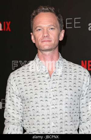 Beverly Hills, California, USA. 9th June, 2017. 9 June 2017 - Beverly Hills, California - Neil Patrick Harris. Netflix's ''A Series Of Unfortunate Events'' FYC Event. Photo Credit: F. Sadou/AdMedia Credit: F. Sadou/AdMedia/ZUMA Wire/Alamy Live News Stock Photo