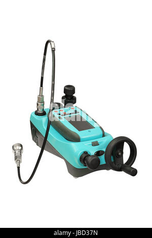 Calibrator for sensors, isolated on a white background. Stock Photo