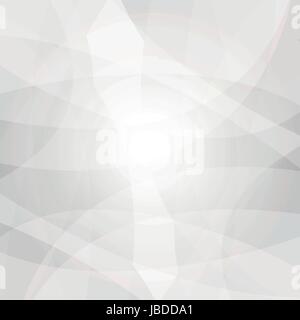 abstract white and Gray Low poly with smooth lines Background with copy-space, vector illustration. Stock Vector