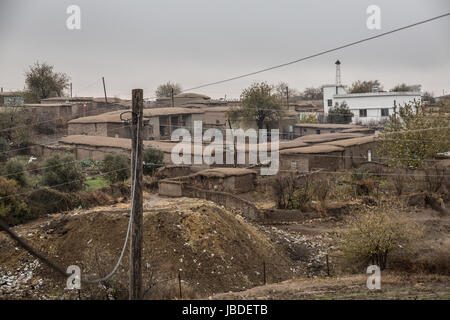 Chris Huby / Le Pictorium -  Syria / Rojava - Wrath of the Euphrates -  15/12/2016  -  Rojava  -  December 2016 - SYRIA - ROJAVA - View of a small Syrian Kurdish village. Stock Photo