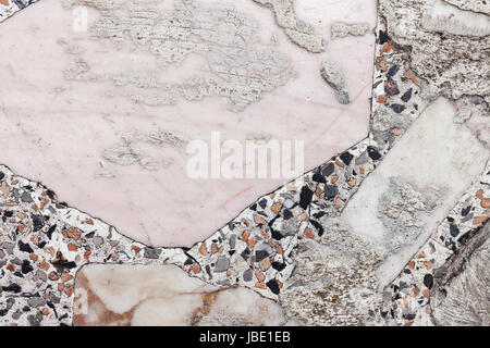 Grunge White Marble Wall Background Stock Photo