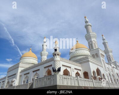 Sultan Haji Hassanal Bolkiah Masjid, also known as the Grand Mosque of Cotabato, is the largest mosque in the Philippines which is located in Barangay Kalanganan in Cotabato City. (Photo by: Sherbien Dacalanio/Pacific Press) Stock Photo