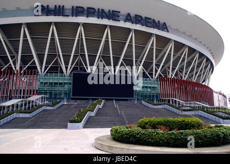 Philippine Arena and Philippine Sports stadium in Bocaue, Bulacan ...