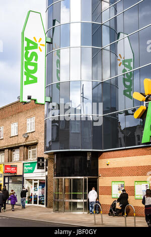 Asda Supermarket, The Broadway, Bexleyheath, London, London, England Stock Photo