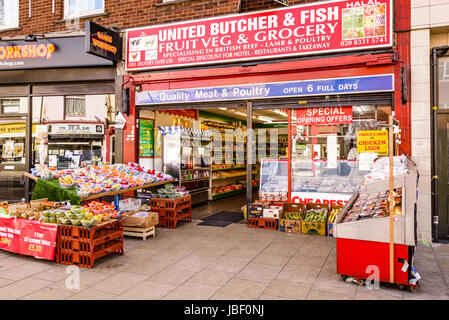 United Butcher & Fish, Halal Grocer, The Broadway, Bexleyheath, London ...