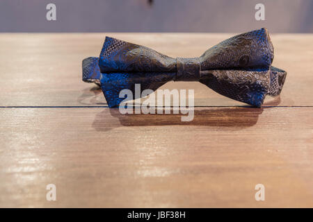 Bow tie, copy space. Stock Photo