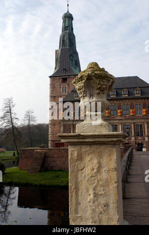 Wasserschloss Raesfeld, Nordrhein-Westfalen, Deutschland Stock Photo