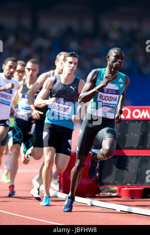 David RUDISHA, 600m race Diamond League 2014 Sainsbury's Birmingham ...