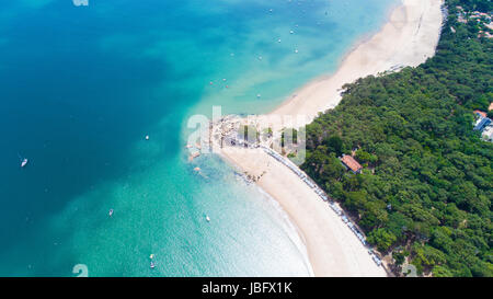 The Saint Pierre point on La plage des Dames in Noirmoutier island, Vendée, France Stock Photo