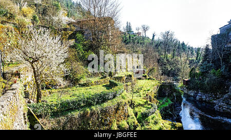 bagnone a medieval village in lunigiana , italy Stock Photo