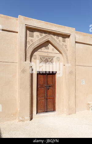 Historic Riffa fort in the Kingdom of Bahrain, Middle East Stock Photo