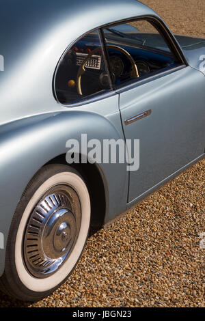 Italy. 10th June, 2017. Detail of 1947 Cisitalia 202 C. Vintage cars and sportscar on exhibition in Torino during Parco Valentino car show. Credit: Marco Destefanis/Pacific Press/Alamy Live News Stock Photo