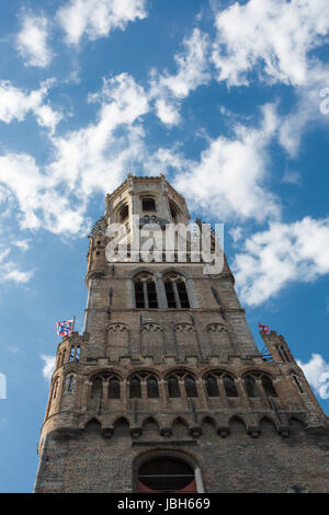 The Provincial Palace in the Bruges Town square in Bruges, Belgium Stock Photo