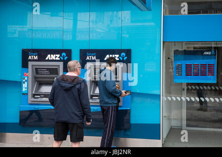 ANZ bank branch in Manly beach,Sydney,NSW Australia, one of the big 4 Australian banks Stock Photo