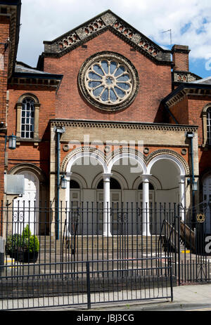 The Singers Hill Hebrew Congregation Synagogue, Birmingham, UK Stock Photo