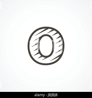 Letter O logo icon design template elements Stock Vector