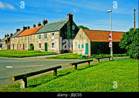 Cottages at Egton, North Yorkshire Moors Stock Photo