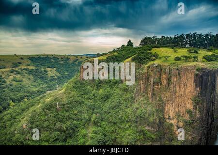Landscape at Howick in KwaZulu-Natal in South Africa Stock Photo