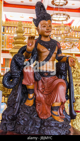 The statue in Phra Mahathat Kaen Nakhon Stock Photo