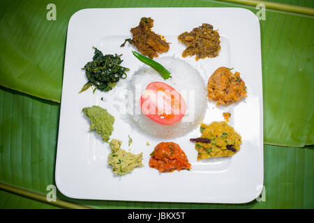 One slice of Hilsha fish fry, Dhaka, Bangladesh. Stock Photo