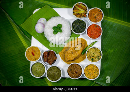 One slice of Hilsha fish fry, Dhaka, Bangladesh. Stock Photo