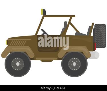 Car for Hunter Stock Vector