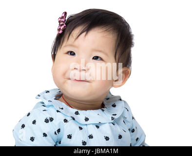 Beautiful Baby Asian Girl Stock Photo