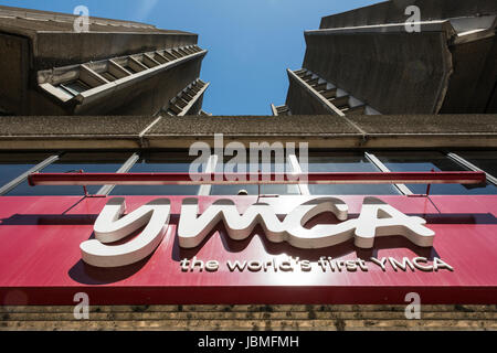 Exterior of the The YMCA on Great Russell Street, London, England, UK Stock Photo