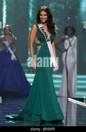 Miss Colorado USA, Sabrina Janssen during the 2017 Miss USA Preliminary