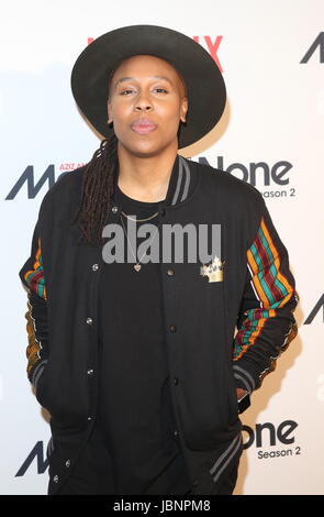 'Master Of None' Season 2 premiere at SVA Theatre - Arrivals  Featuring: Lena Waithe Where: New York, New York, United States When: 11 May 2017 Credit: Derrick Salters/WENN.com Stock Photo