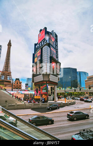Las Vegas, The Entertainment Capital of the World, Nevada, USA Stock Photo