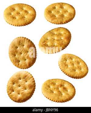 Butter Crackers Stock Photo