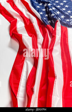 real flag united states of america Stock Photo - Alamy