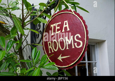 English tea room signs Stock Photo