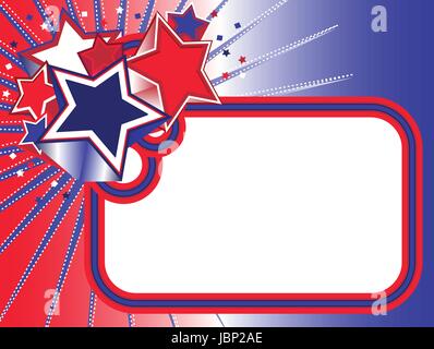 Retro Stars banner-Retro Stars banner on white background Stock Vector