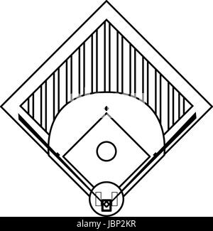 baseball infield layout