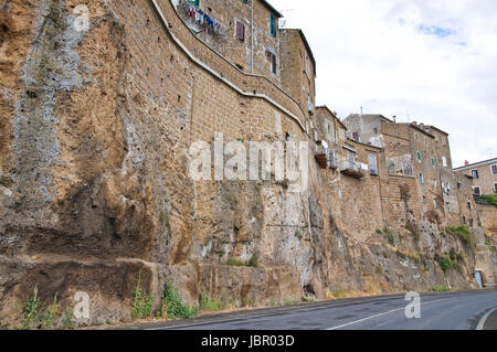 View of Civita Castellana. Lazio. Italy. Stock Photo