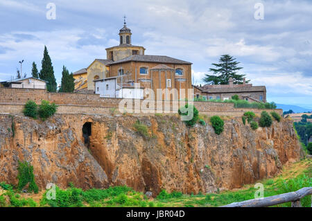 View of Civita Castellana. Lazio. Italy. Stock Photo