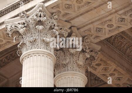 Architecture, old greek temple style Stock Photo