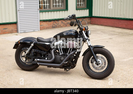 Harley Davidson 48 Sportster Motorcycle Stock Photo