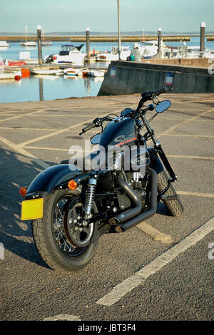 Harley Davidson 48 Sportster Motorcycle Stock Photo