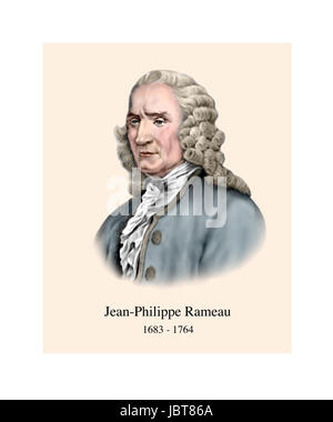 Jean-Philippe Rameau (1683-1764) French Composer And Musical Theorist ...